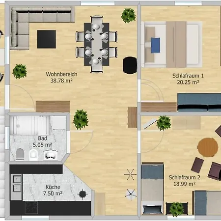 Apartment Oberhaus *